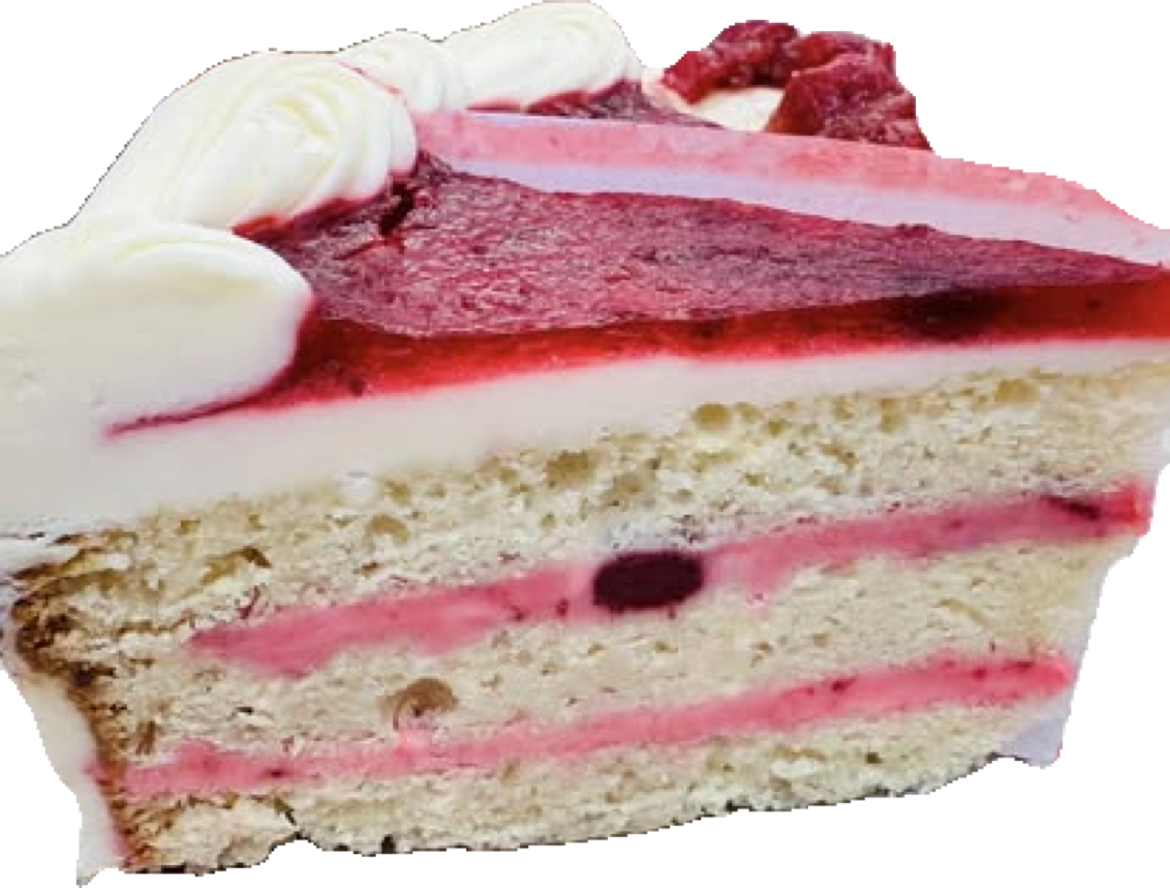 Strawberry cream cake from Uptown Sweets & Treats